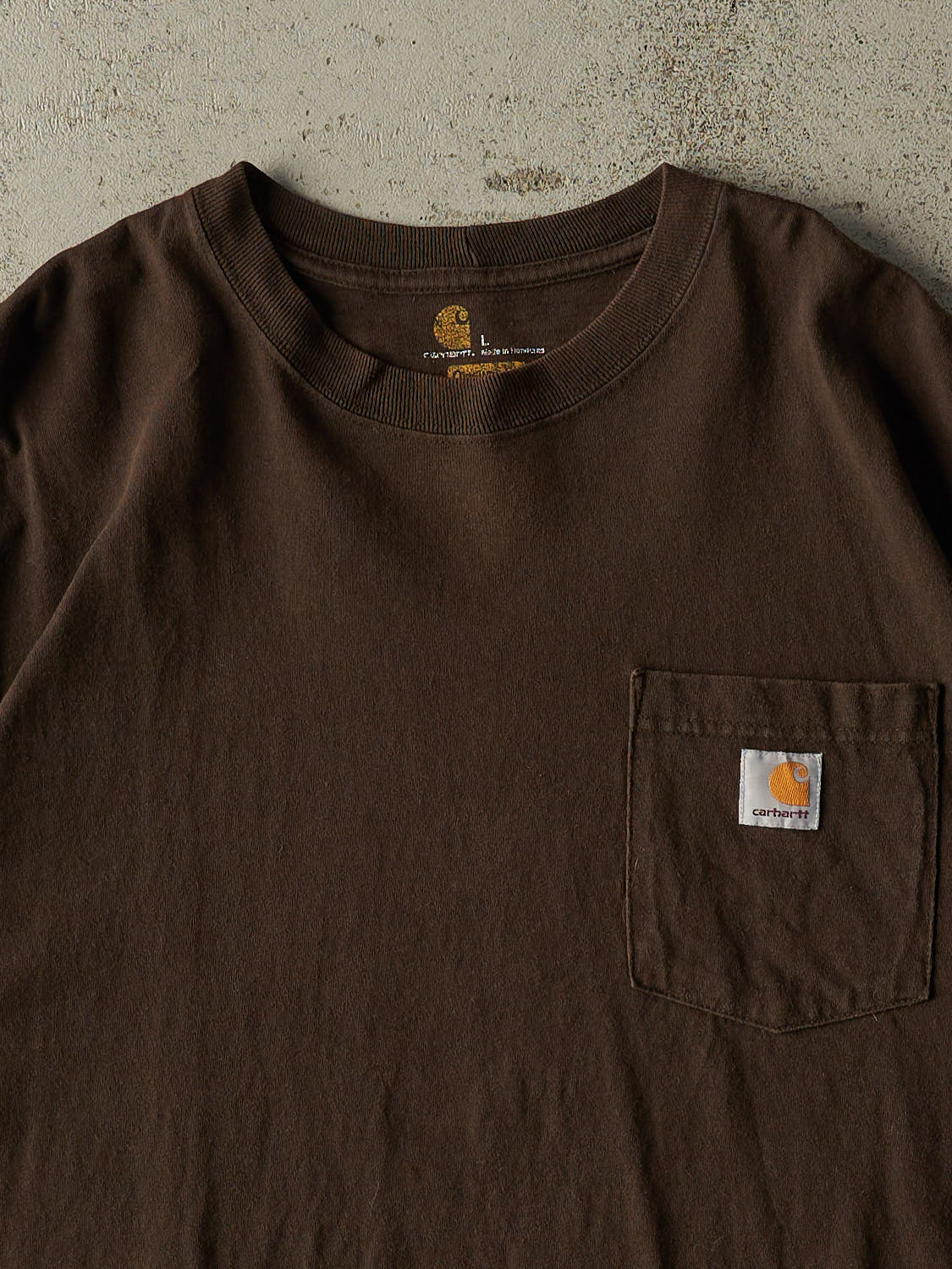 Vintage Y2K Brown Carhartt Pocket Tee (XL/XXL)