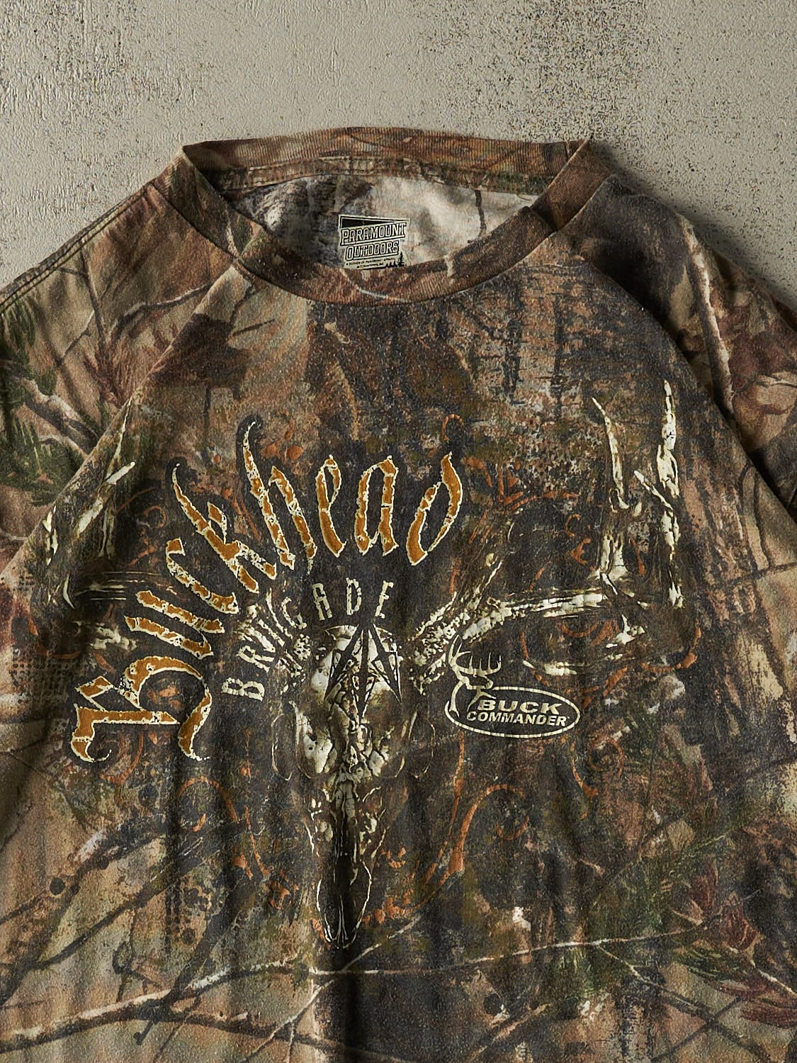 Vintage Y2K Camo Realtree x BHC Tee (XL)