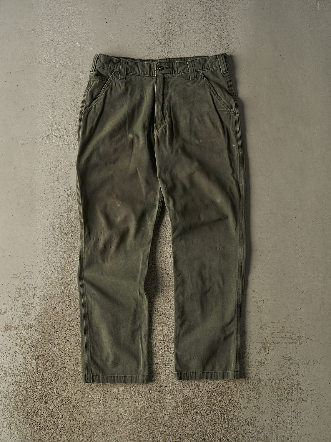 Vintage Y2K Green Carhartt Work Pants (32x31)