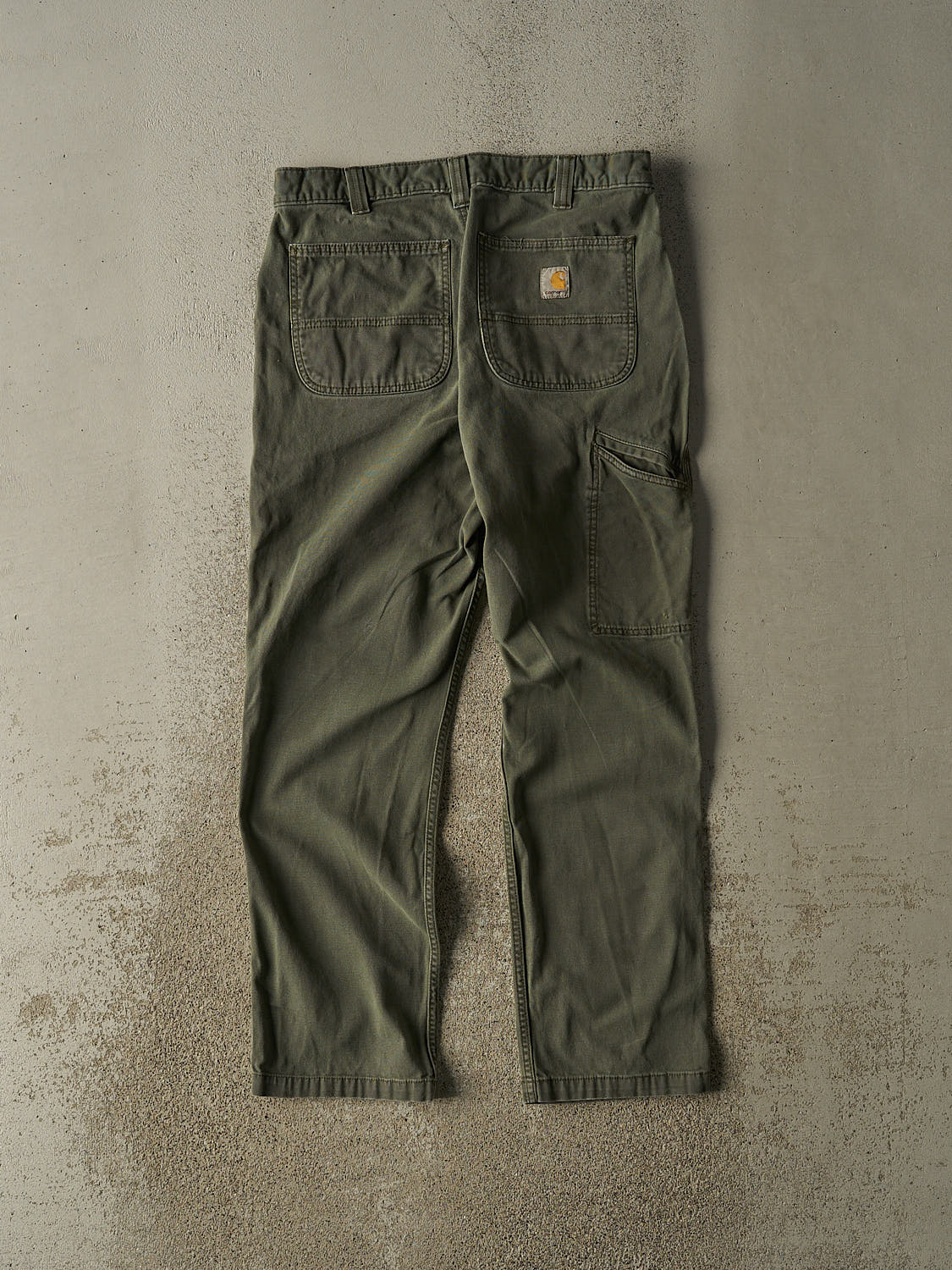 Vintage Y2K Green Carhartt Work Pants (32x31)