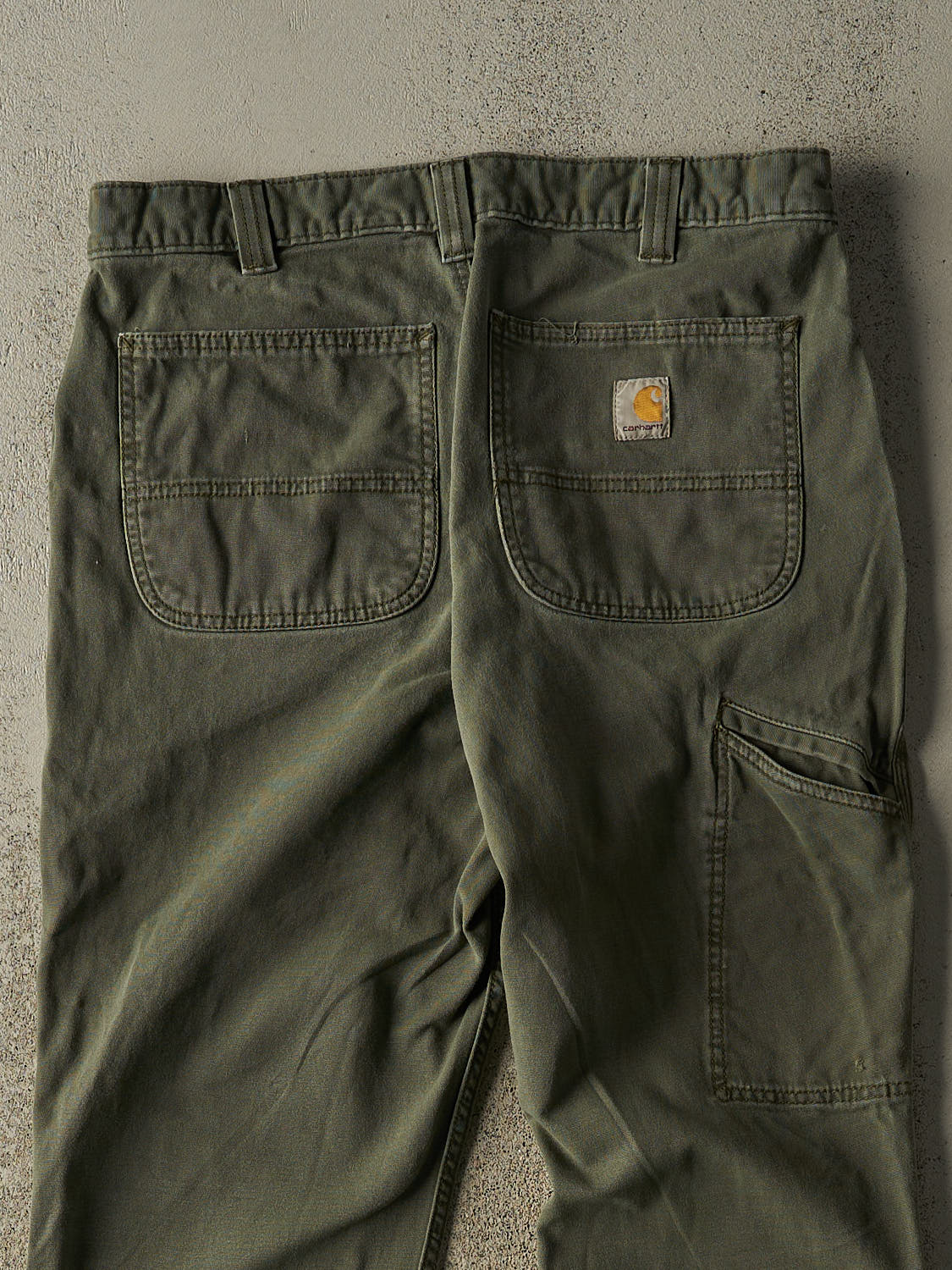 Vintage Y2K Green Carhartt Work Pants (32x31)