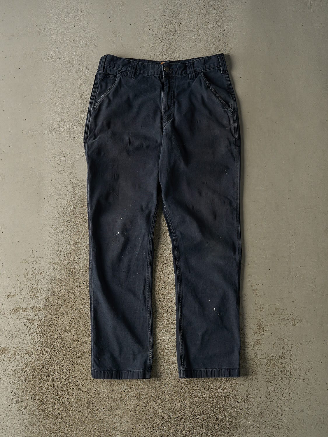 Vintage Y2K Navy Blue Carhartt Work Pants (32x32)