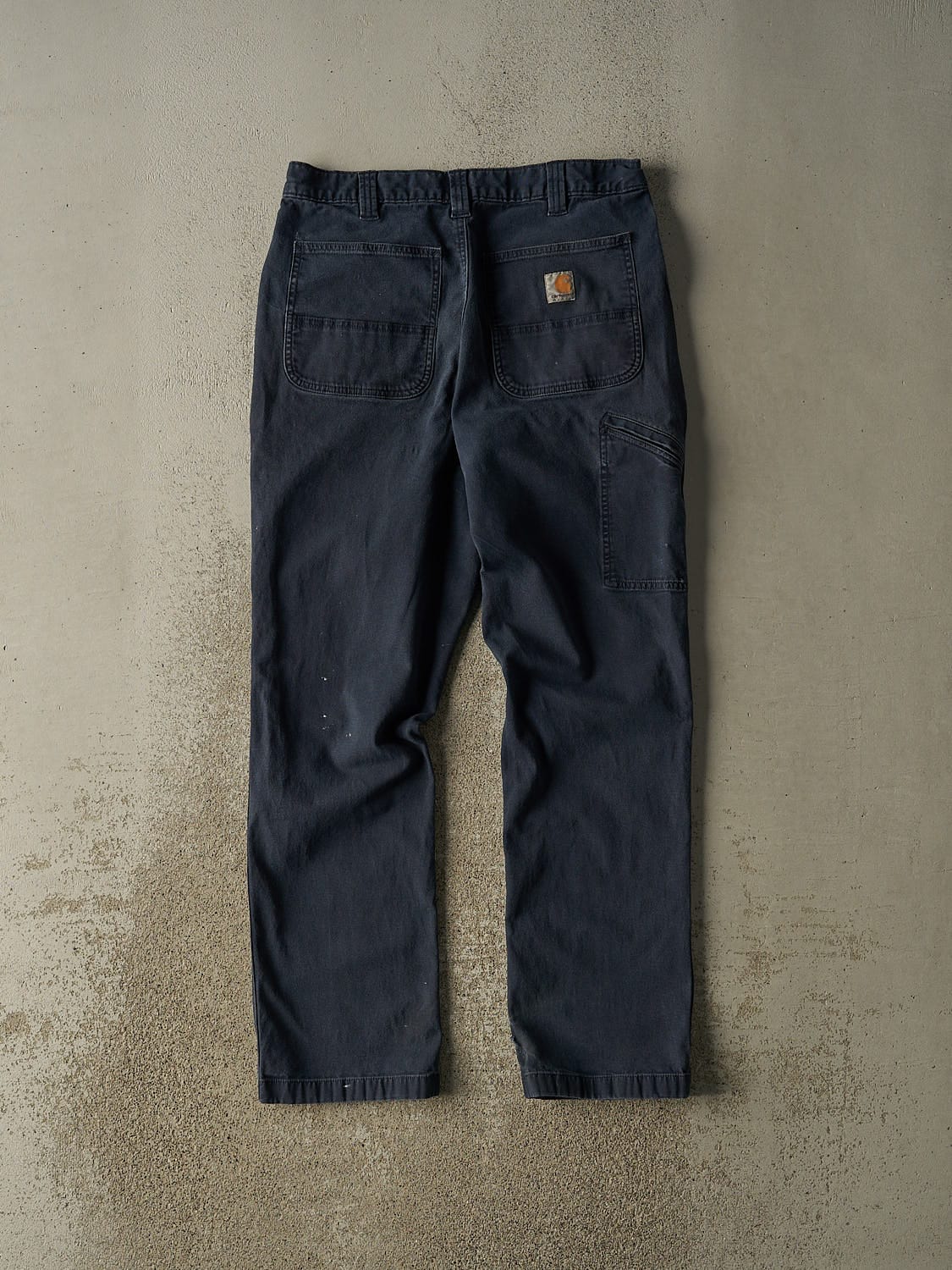 Vintage Y2K Navy Blue Carhartt Work Pants (32x32)