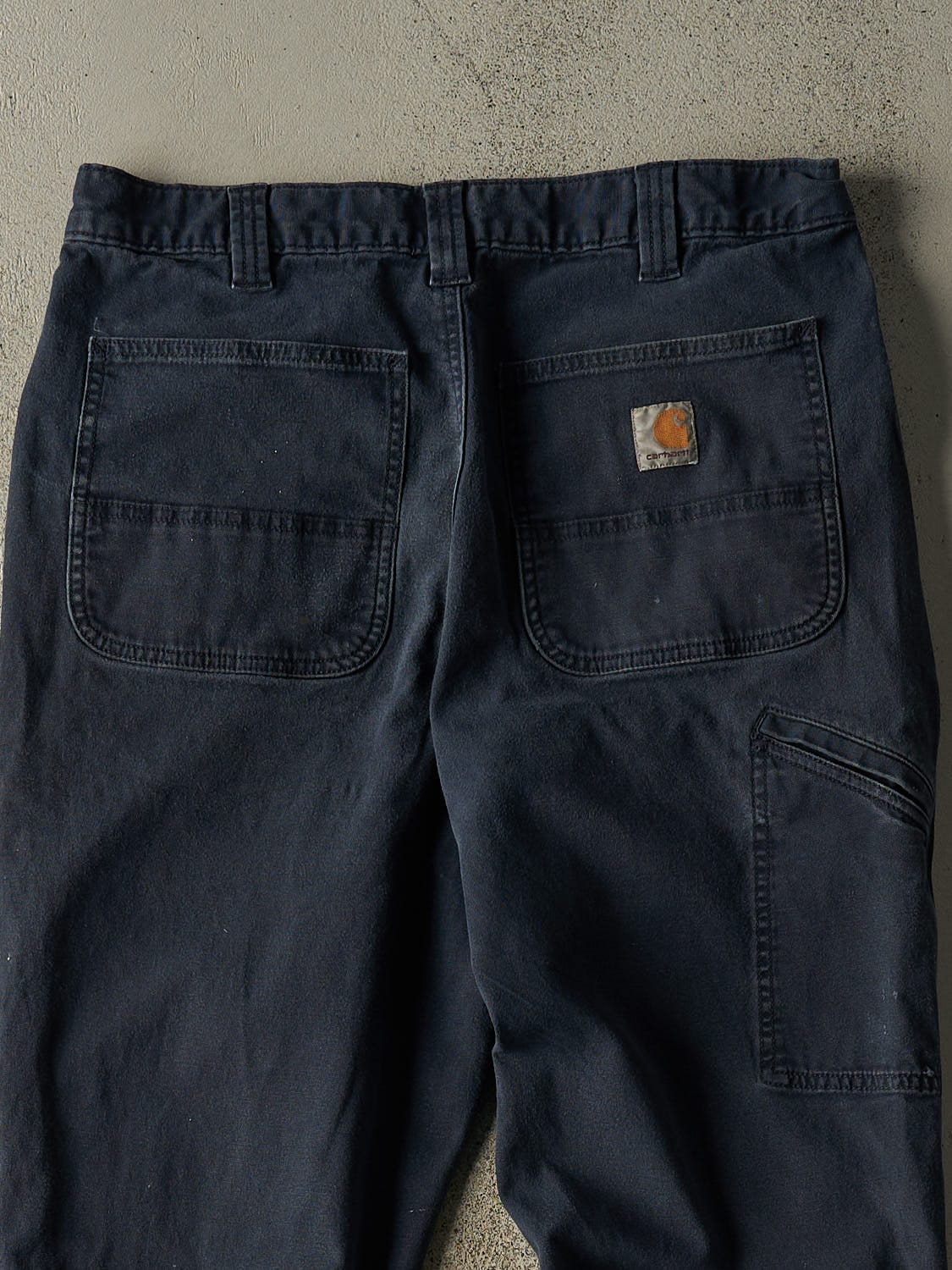 Vintage Y2K Navy Blue Carhartt Work Pants (32x32)