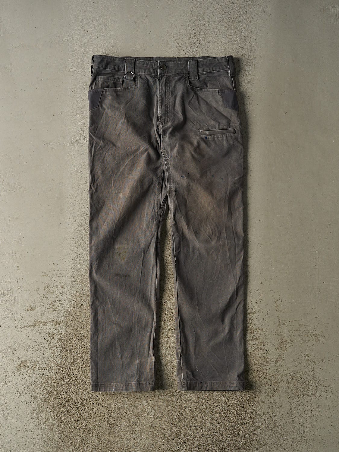 Vintage Y2K Grey Utility Work Pants (34x33.5)