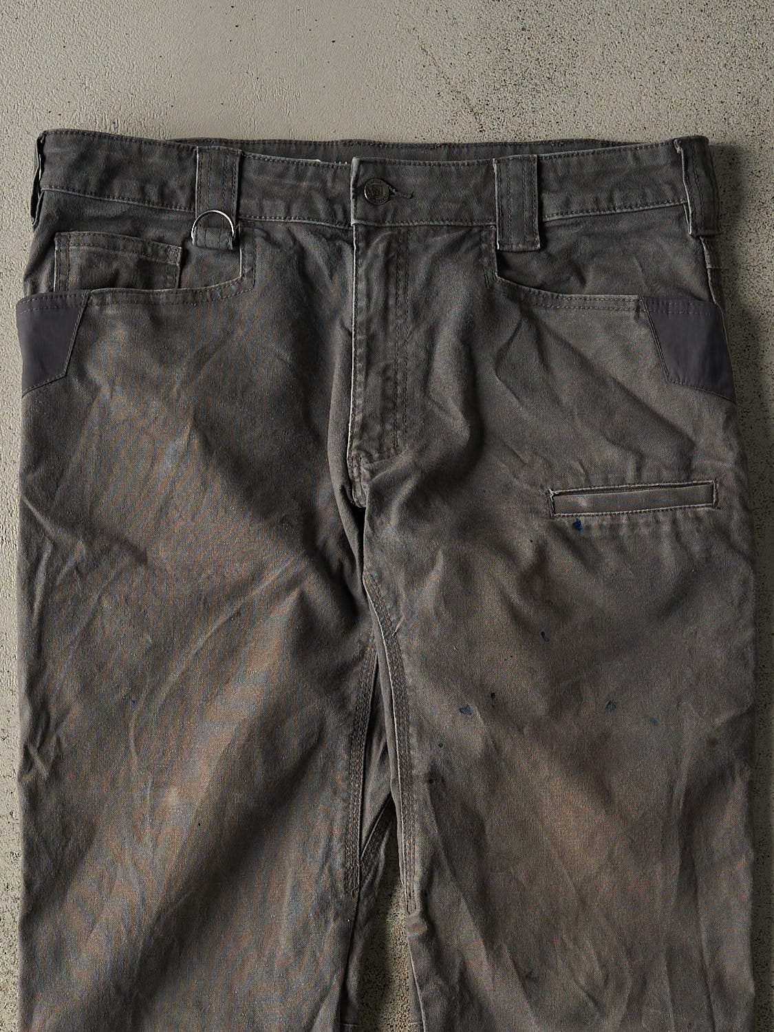 Vintage Y2K Grey Utility Work Pants (34x33.5)