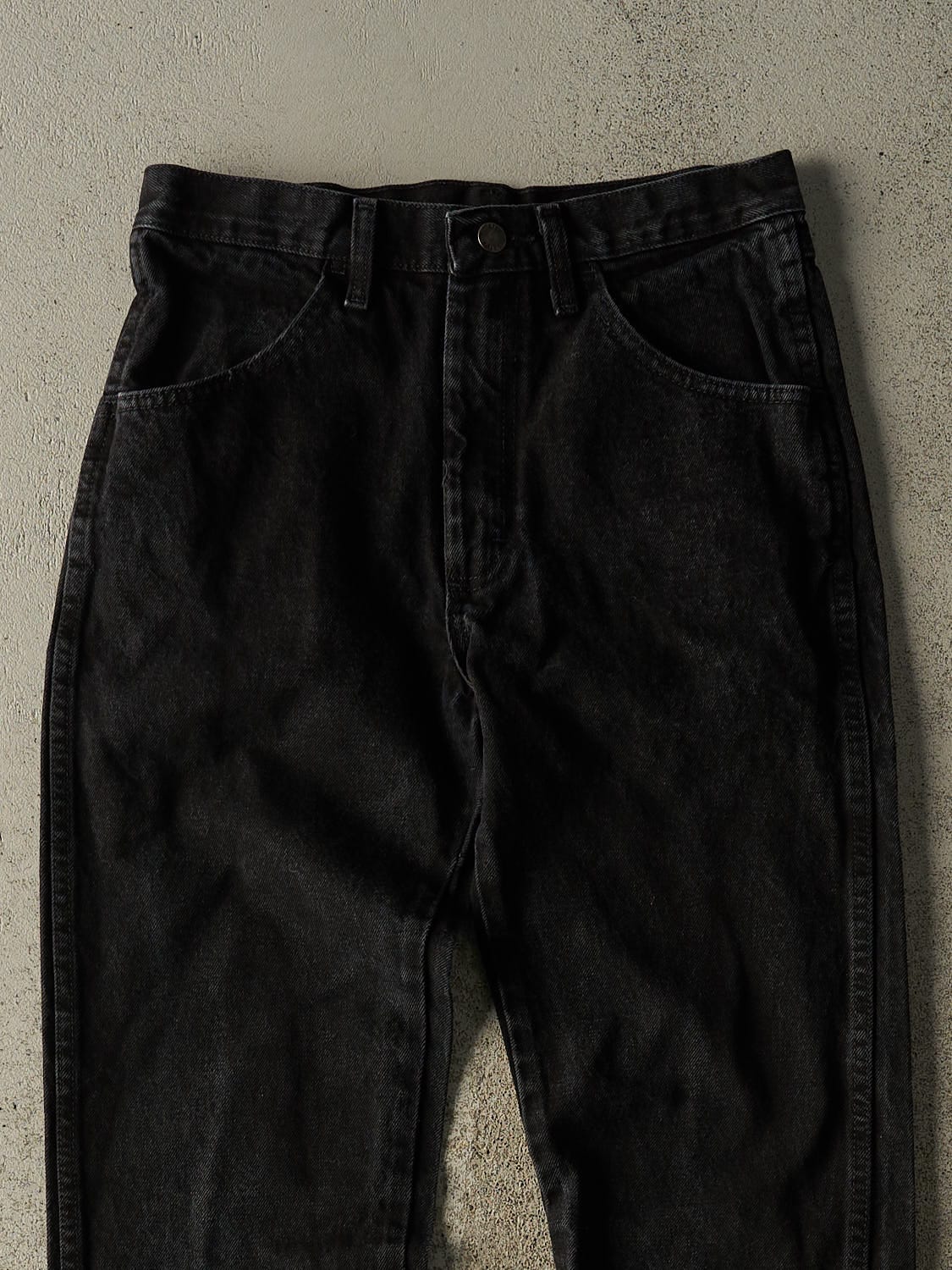 Vintage 90s Black Rustler Denim Pants (29x31)