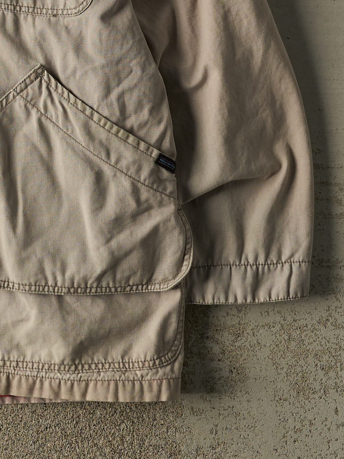 Vintage 80s Beige Misty Mountain Chore Jacket (L/XL)