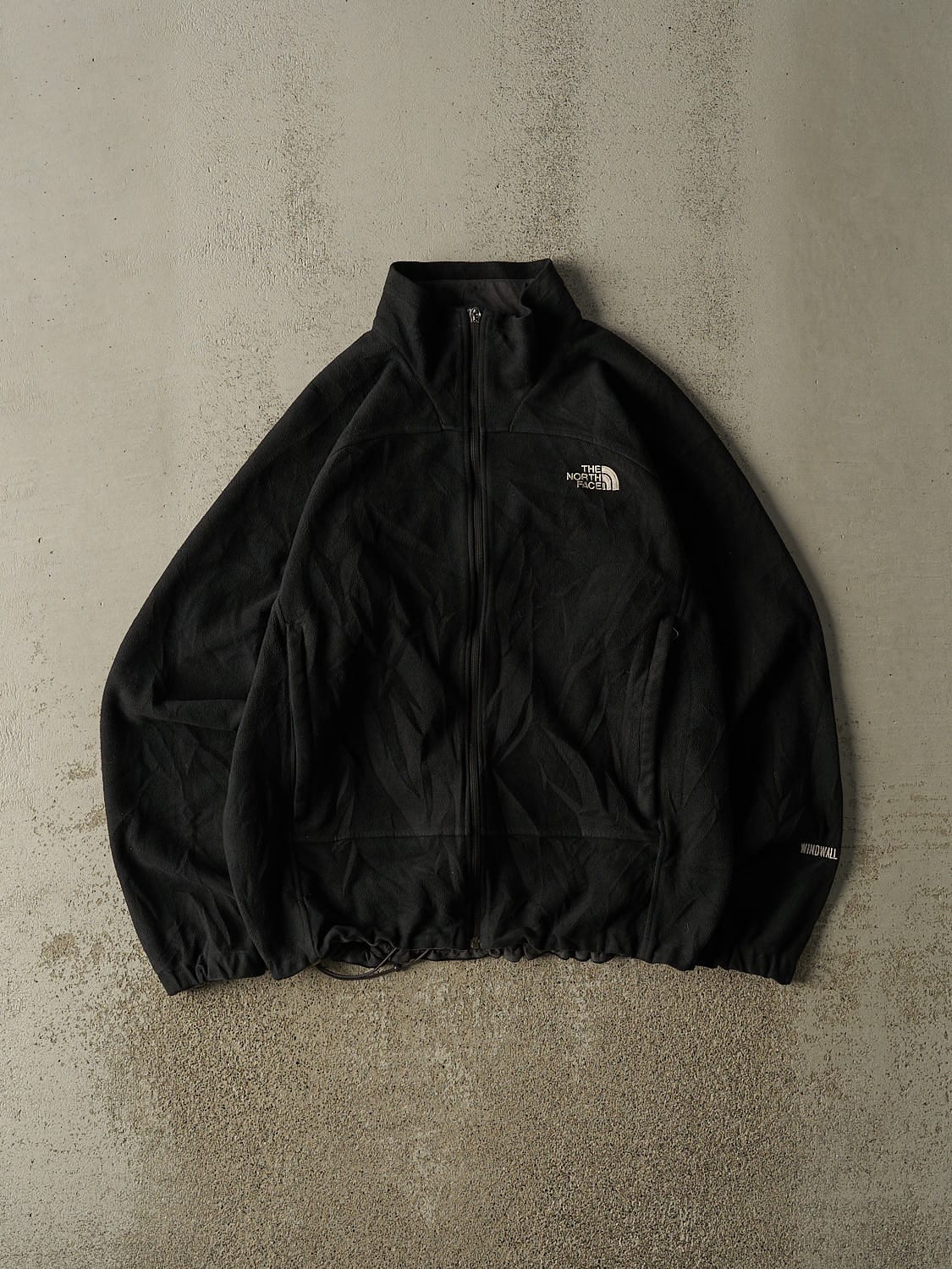 Vintage Y2K Black The North Face Zip Up Fleece (L)