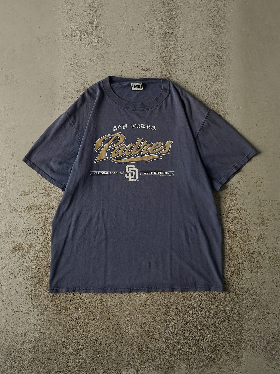 Vintage 05' Washed Blue San Diego Padres Tee (XL)
