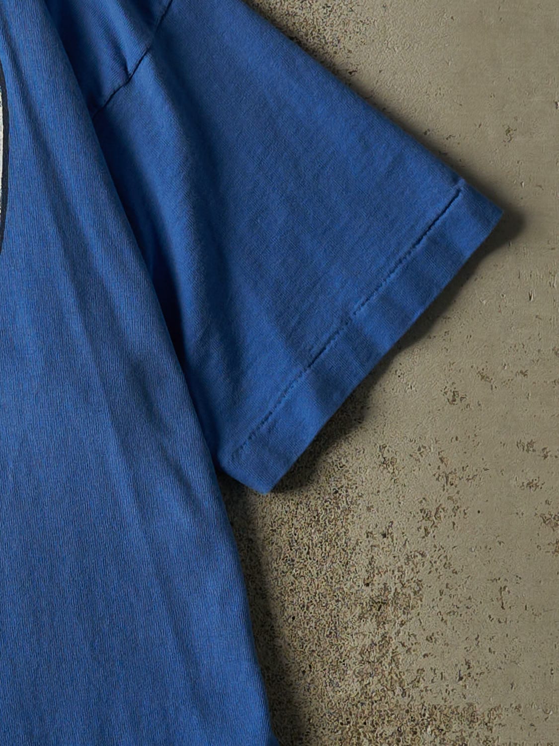 Vintage 90s Blue San Francisco Fractal Art Single Stitch Tee (XL/XXL)