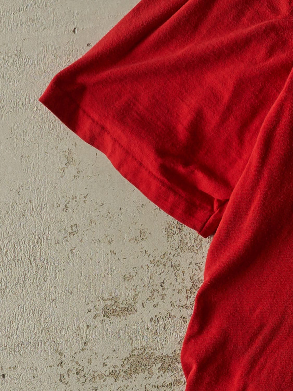 Vintage 80s Red San Francisco 49ers Single Stitch Tee (L)