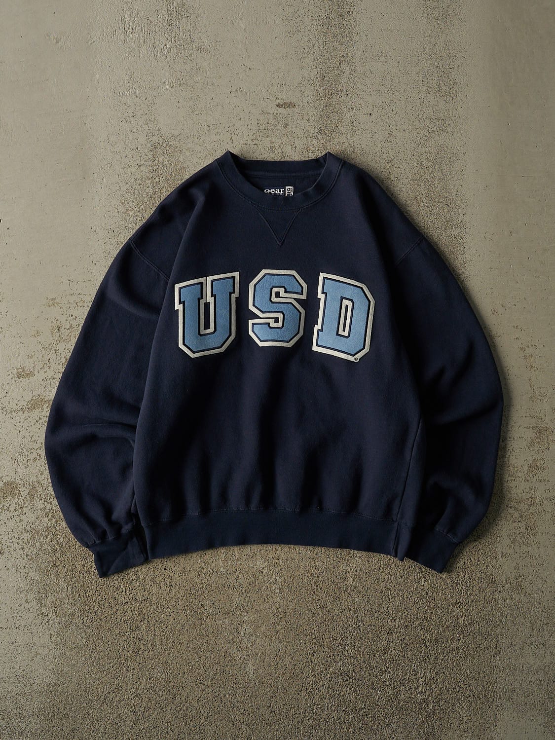 Vintage 90s Navy Blue University of San Diego Crewneck (S)