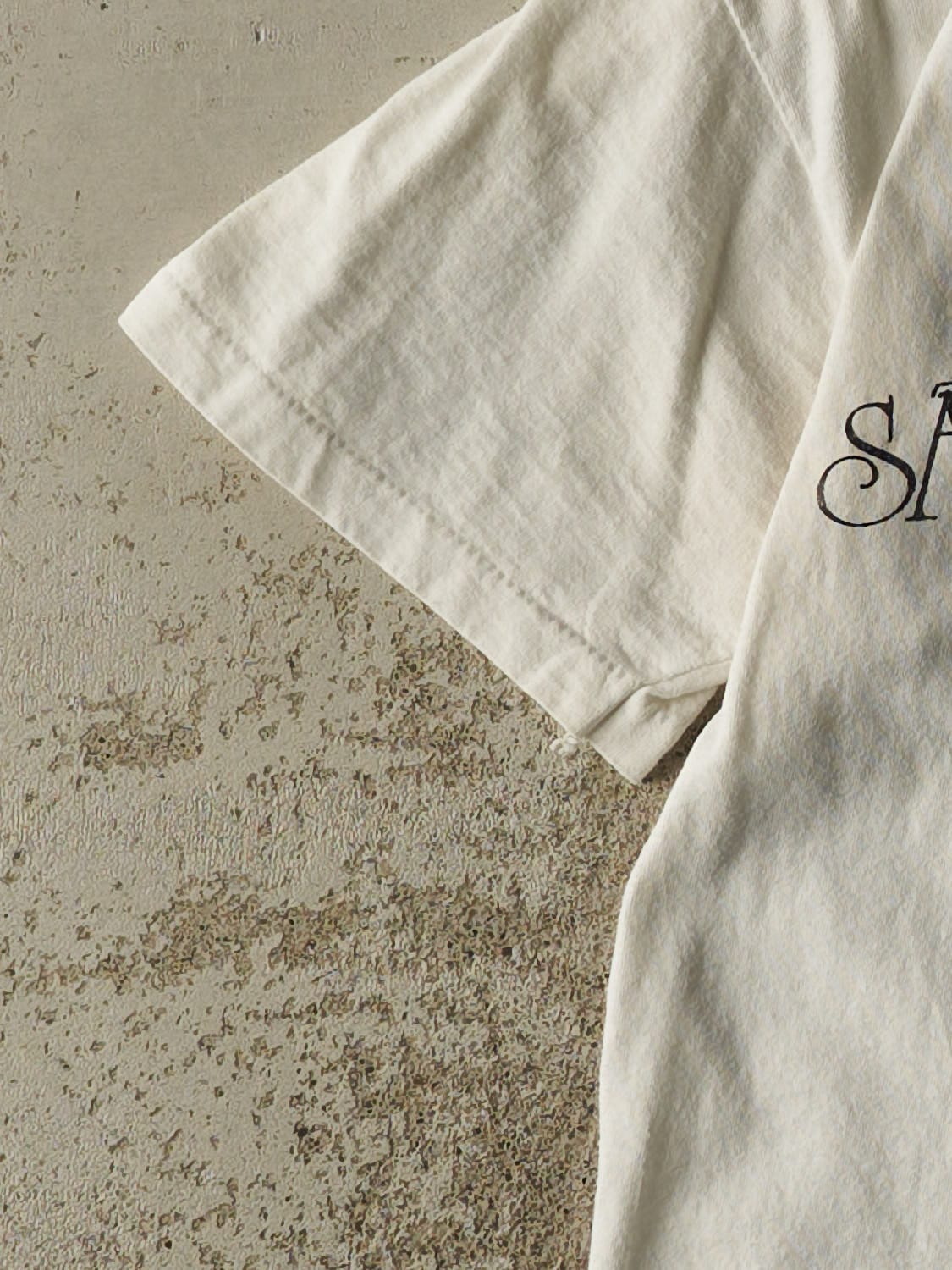 Vintage 90s White San Francisco Single Stitch Tee (S/M)