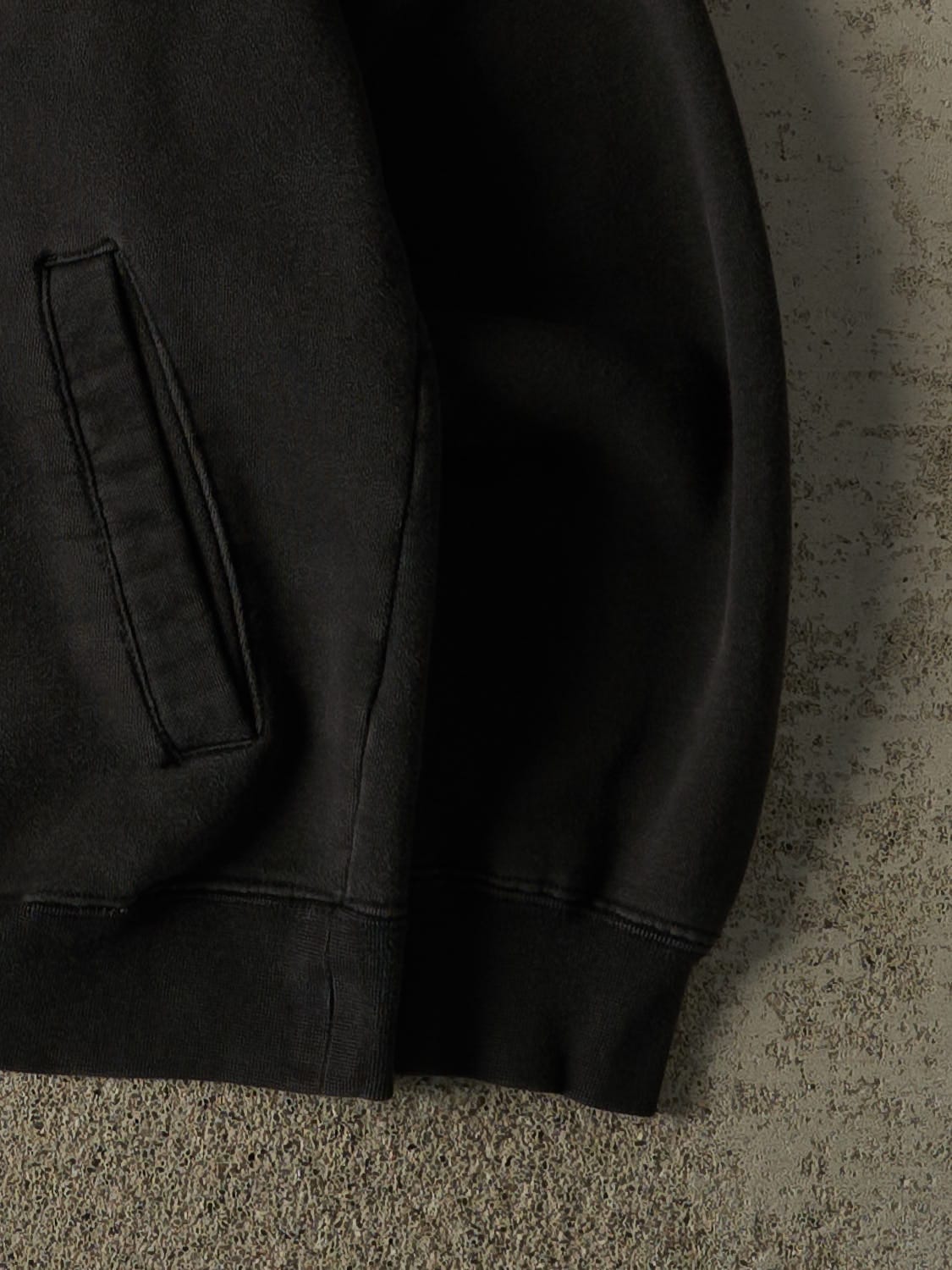 Vintage Y2K Faded Black Westmont Zip Up Sweater (M/L)