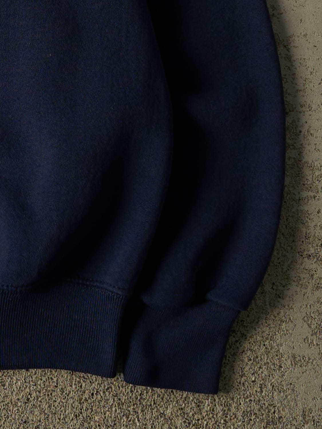 Vintage 80s RARE Navy Blue University of California Crewneck (M)