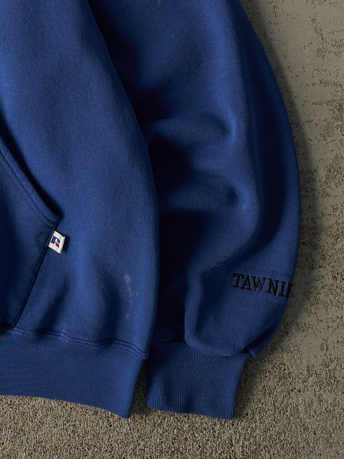 Vintage 90s Blue Russell Athletic Rebels Athletics Hoodie (M/L)