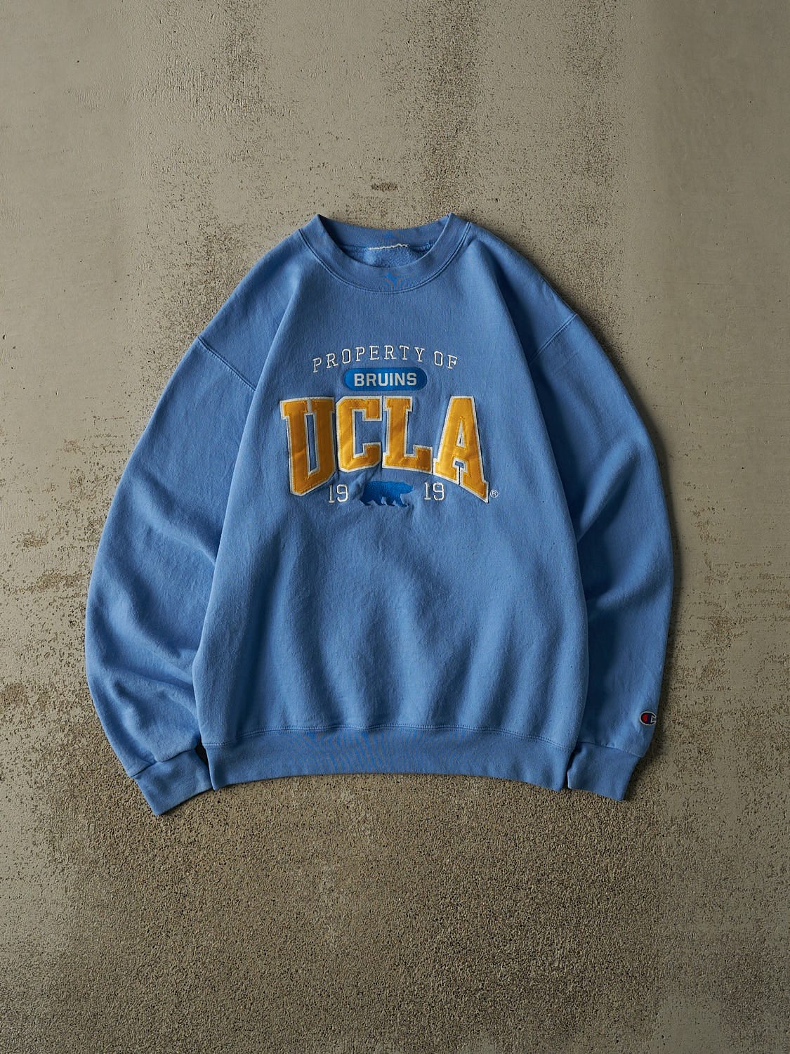 Vintage 90s Blue UCLA Bruins Embroidered Crewneck (S/M)