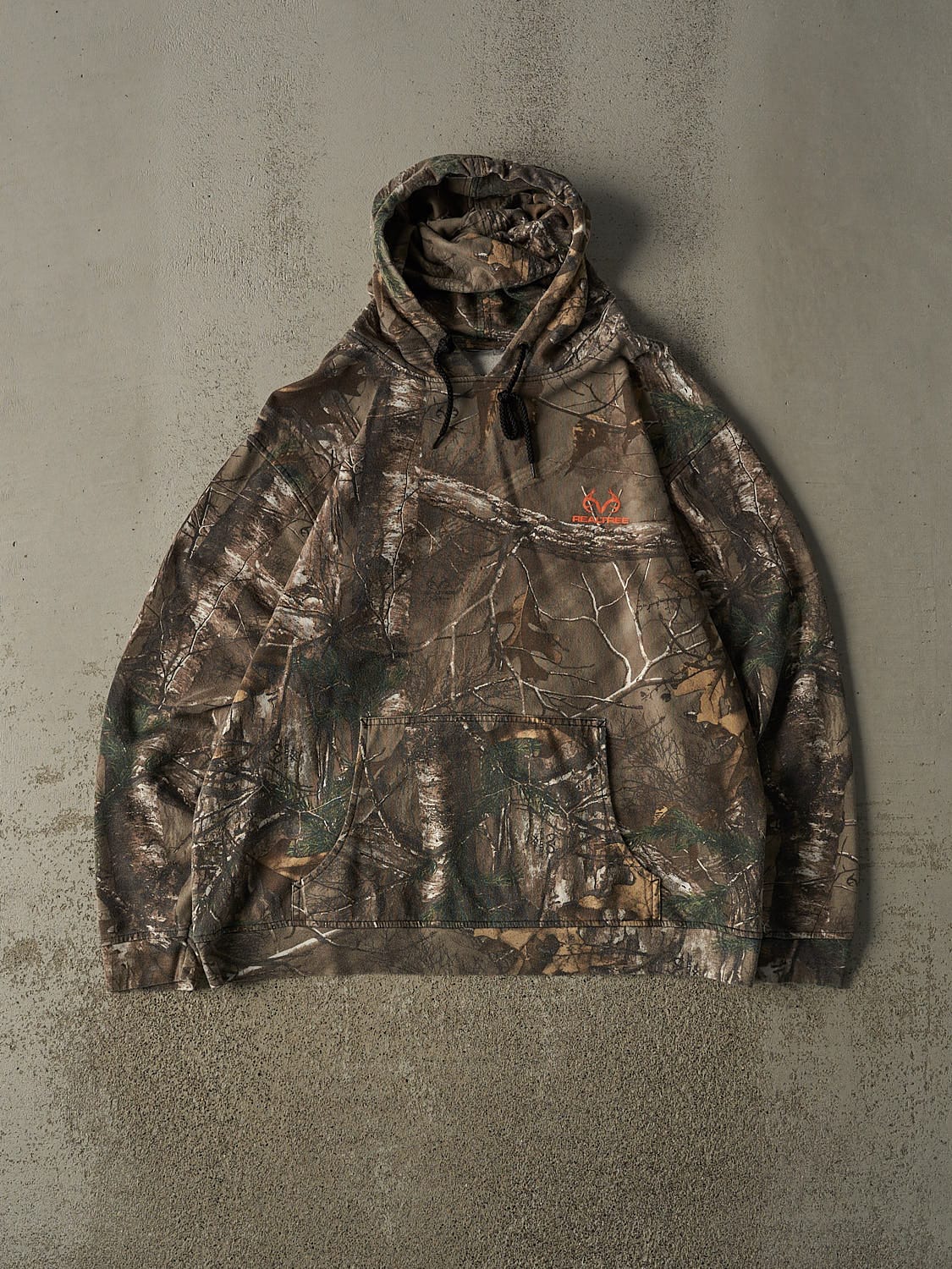 Vintage 90s Camo Realtree Hoodie (XL)