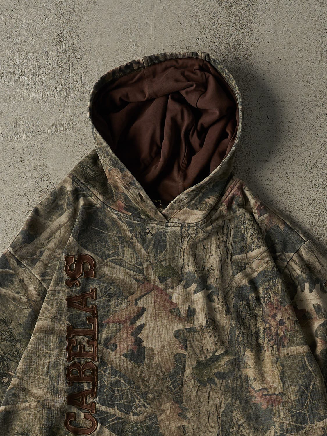 Vintage Y2K Camo Cabela's Embroidered Hoodie (XL)
