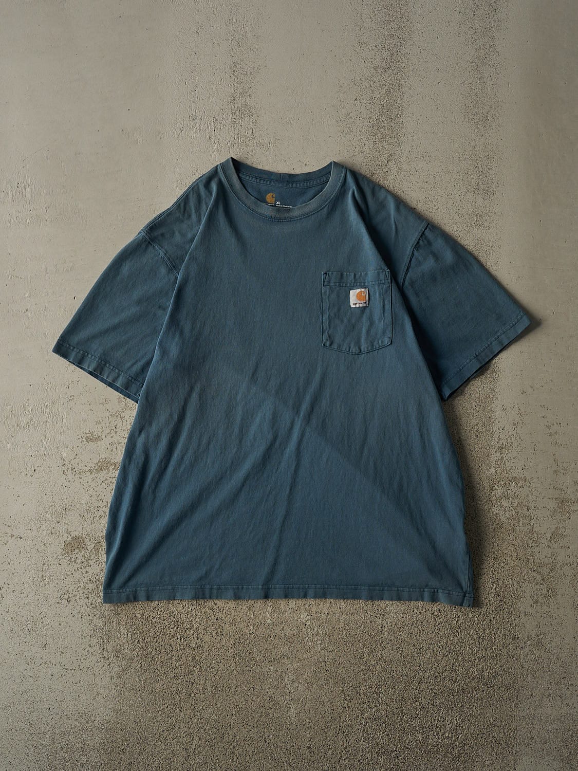 Vintage Y2K Blue Carhartt Pocket Tee (XL/XXL)