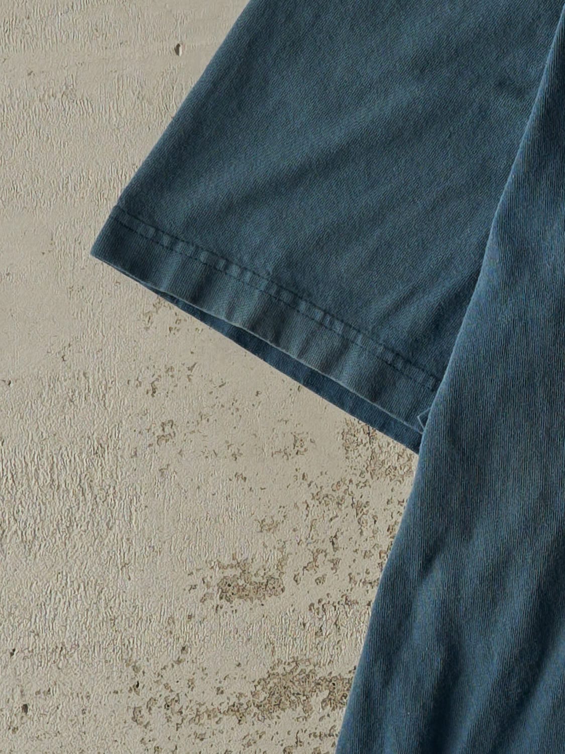 Vintage Y2K Blue Carhartt Pocket Tee (XL/XXL)