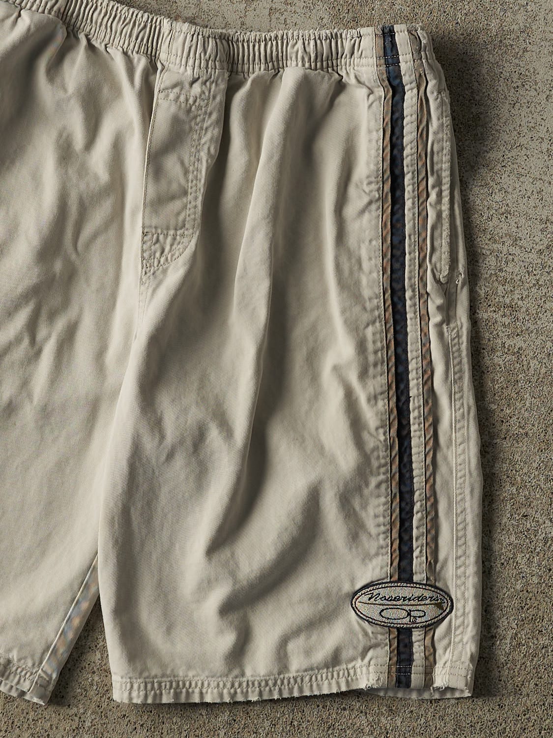 Vintage 90s Beige Ocean Pacific Cargo Shorts (30x10)