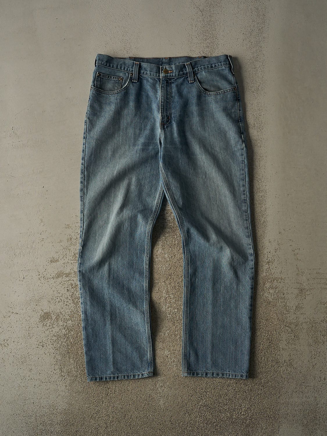 Vintage Y2K Dark Wash Carhartt Jeans (35x31.5)