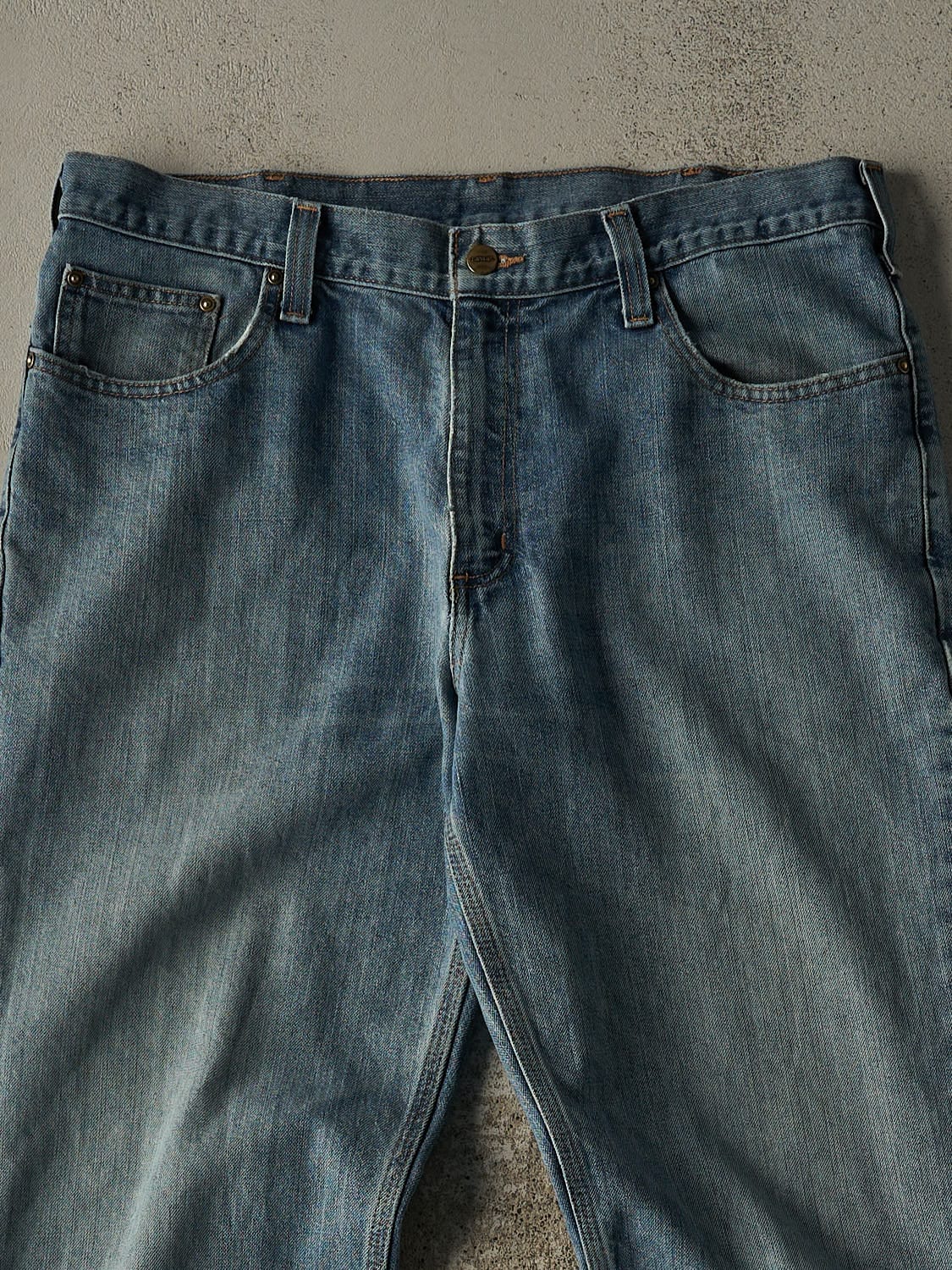 Vintage Y2K Dark Wash Carhartt Jeans (35x31.5)
