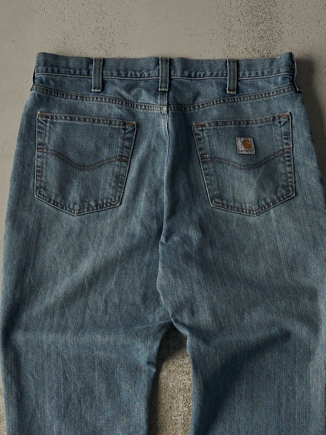 Vintage Y2K Dark Wash Carhartt Jeans (35x31.5)