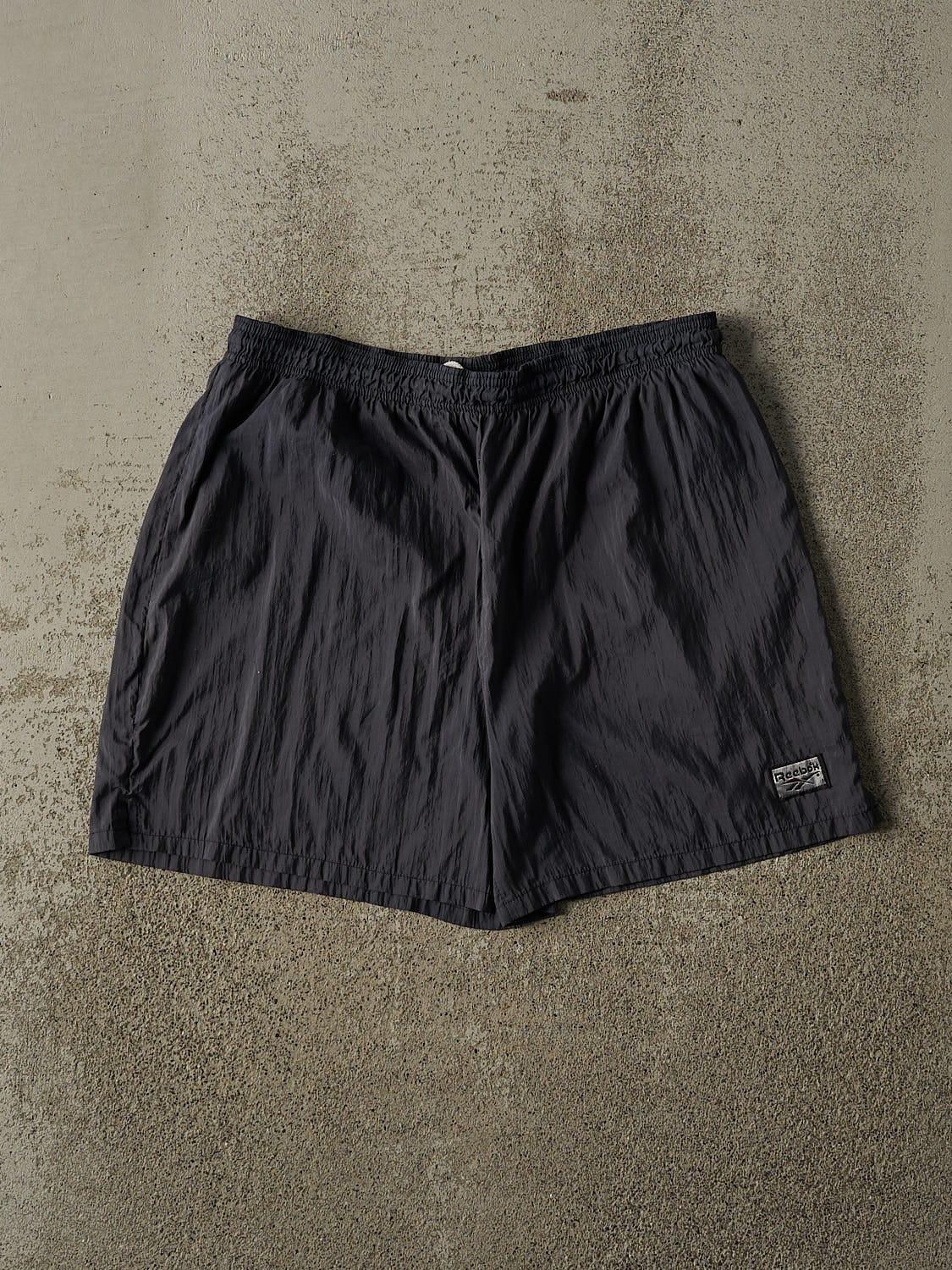 Vintage 90s Faded Navy Reebok Track Shorts (30x4.5)