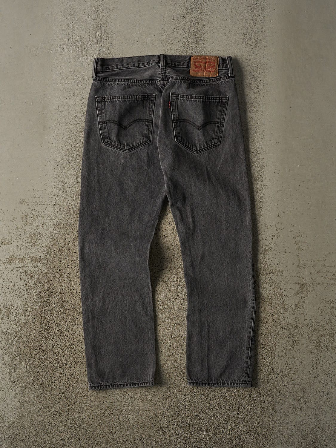 Vintage 90s Charcoal Grey Levi's 501 Denim Pants (30x26)