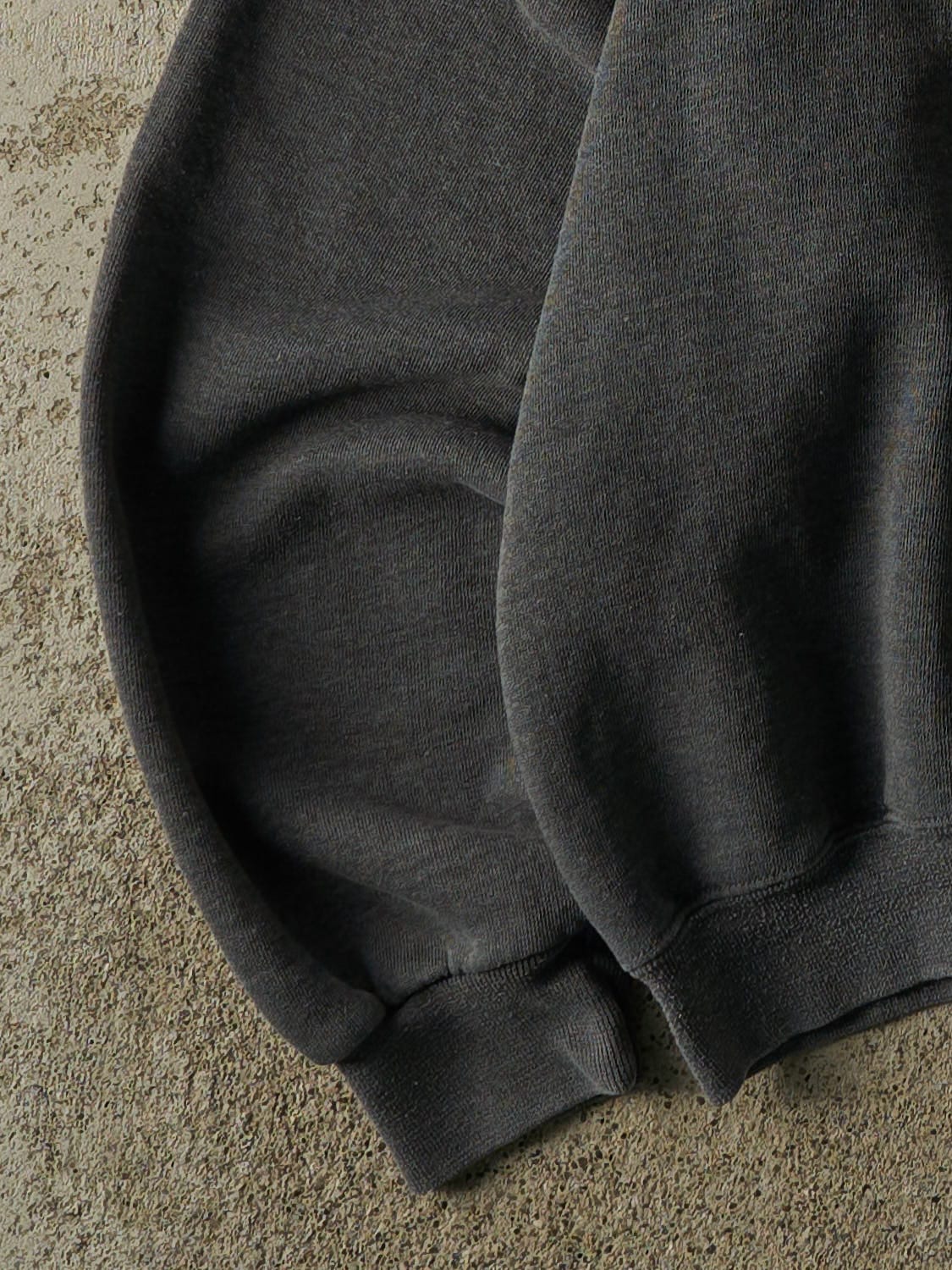 Vintage 90s Charcoal Grey Russell Athletic USC Trojans Embroidered Crewneck (L/XL)