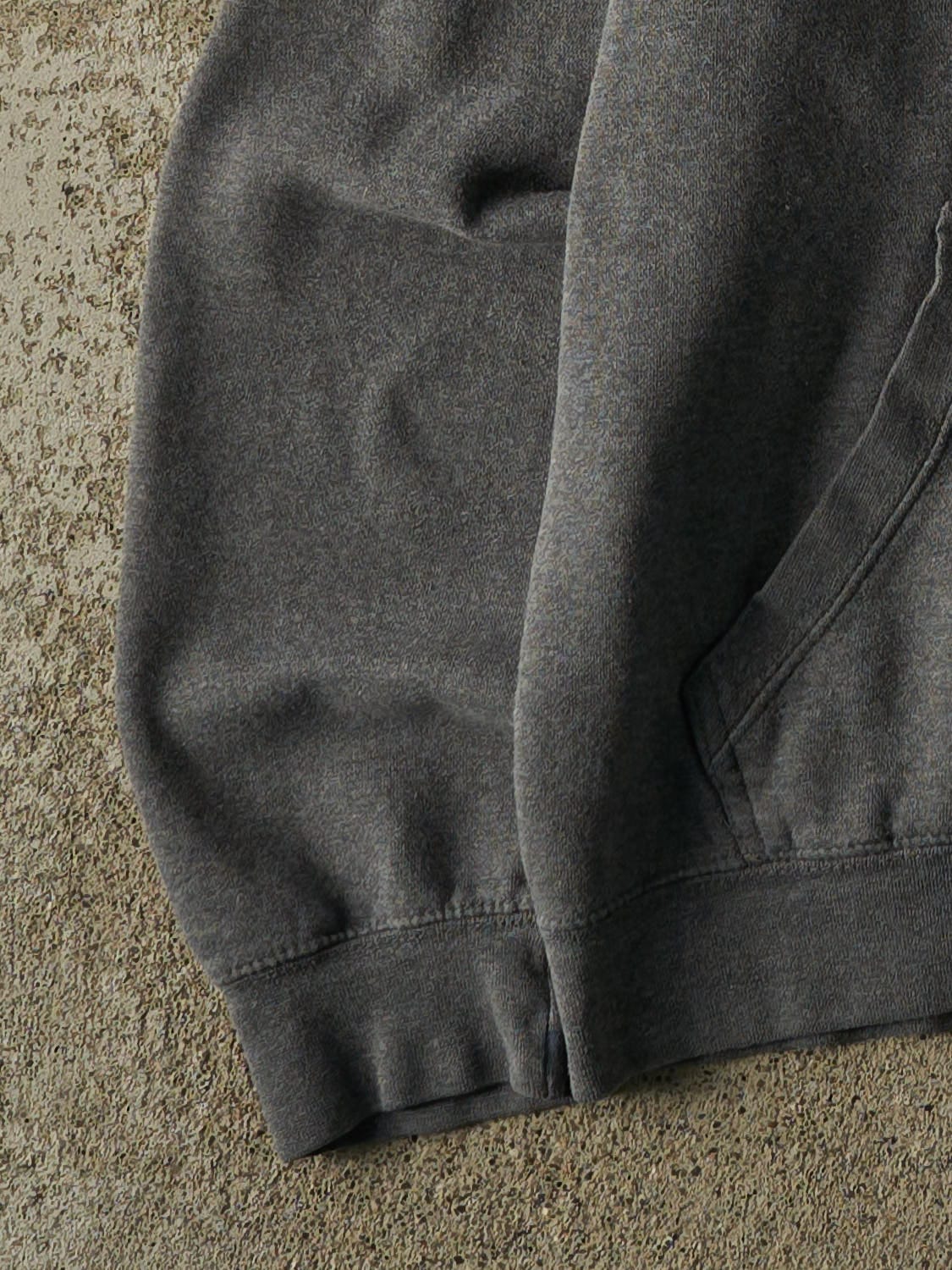 Vintage Y2K Charcoal Grey University of California San Diego Hoodie (XS/S)