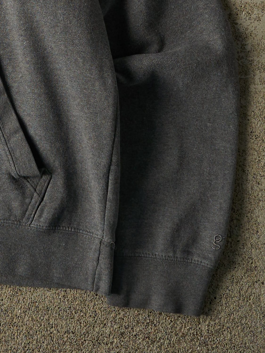 Vintage Y2K Charcoal Grey University of California San Diego Hoodie (XS/S)