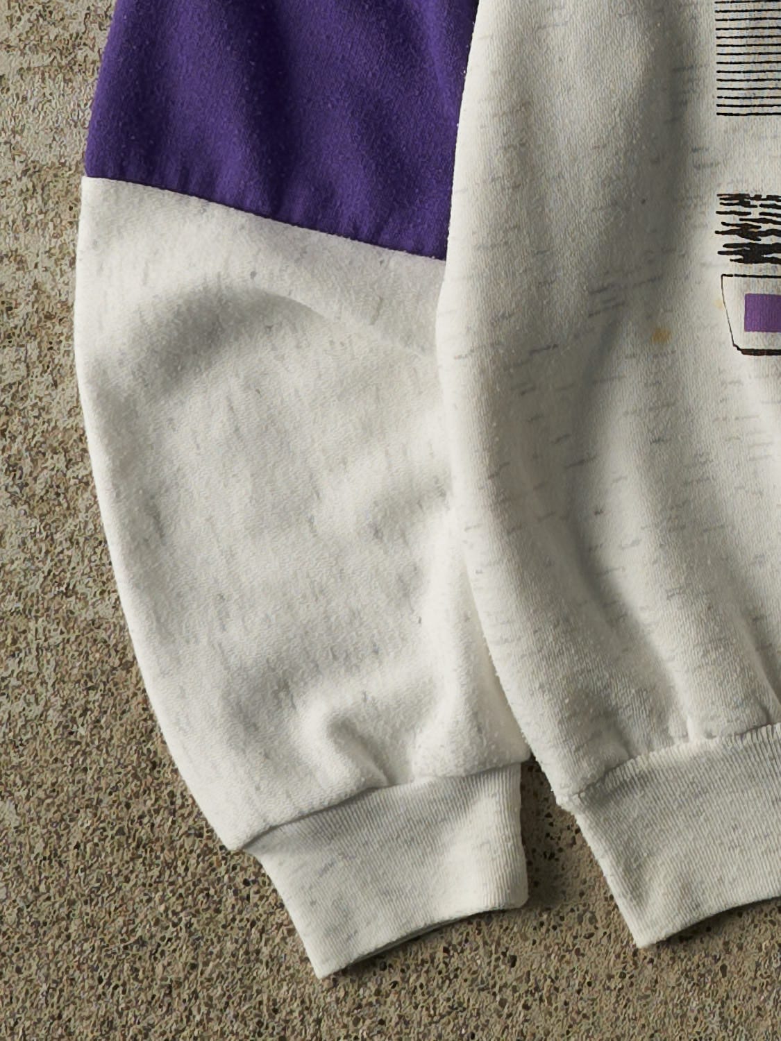 Vintage 92' Heather Grey San Francisco California Quarter Zip (XS/S)