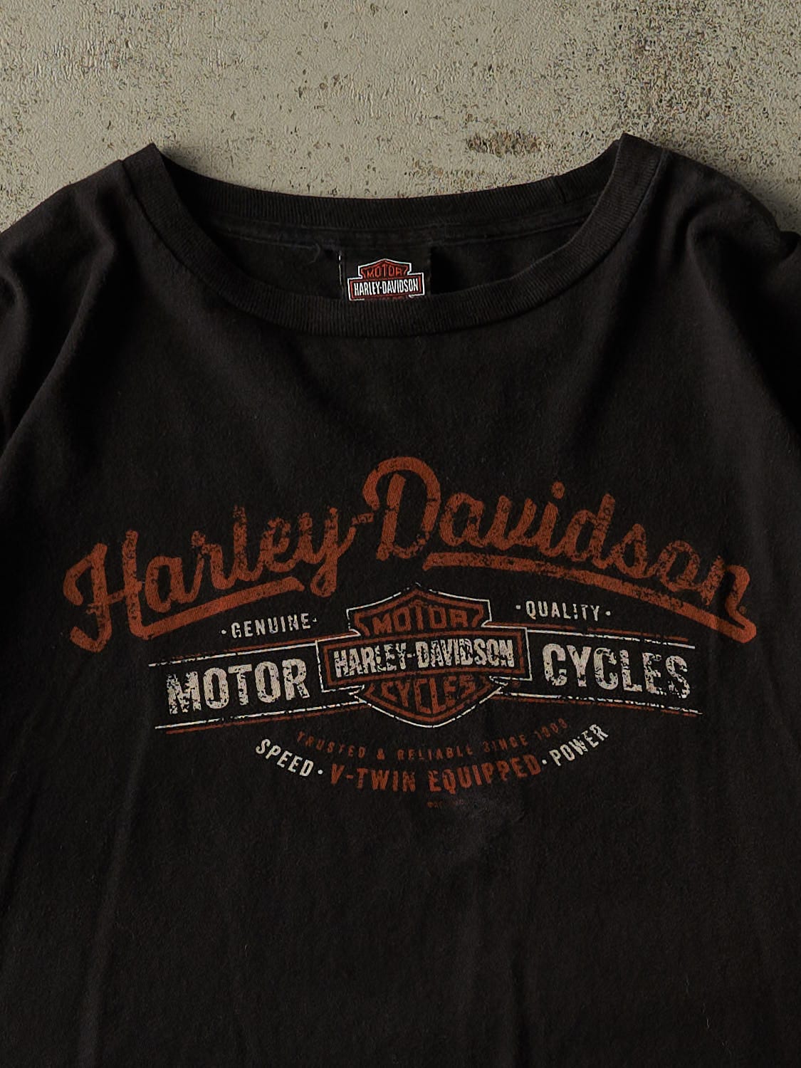 Vintage Y2K Black Harley Davidson San Diego California Tee (XL)
