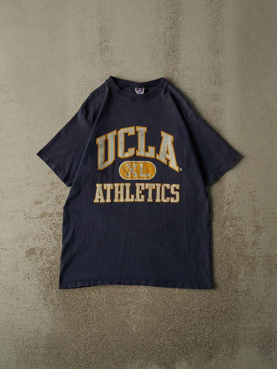Vintage 90s Navy Blue UCLA Single Stitch Tee (XL)