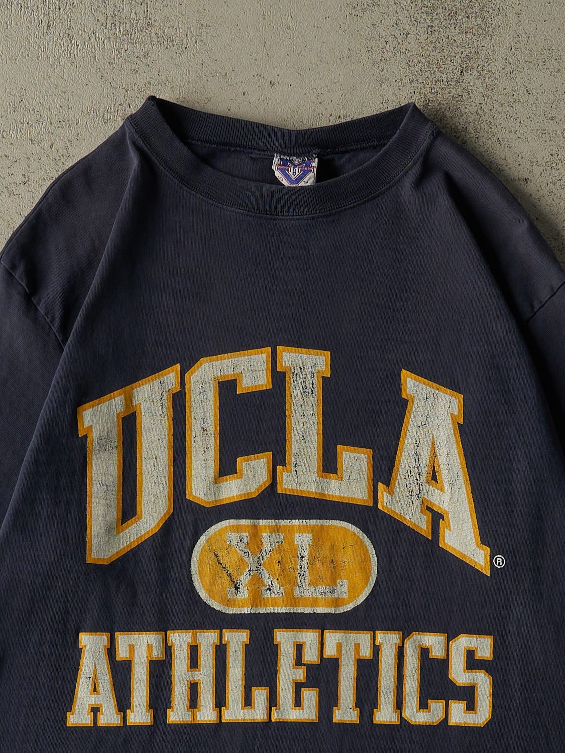 Vintage 90s Navy Blue UCLA Single Stitch Tee (XL)