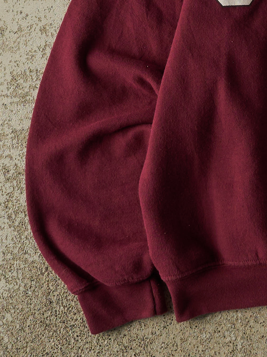 Vintage Y2K Burgundy University Of Ottawa Crewneck (S/M)