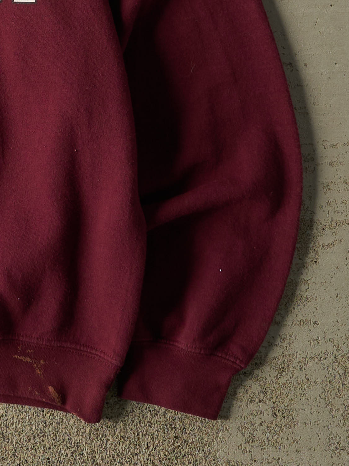 Vintage Y2K Burgundy University Of Ottawa Crewneck (S/M)