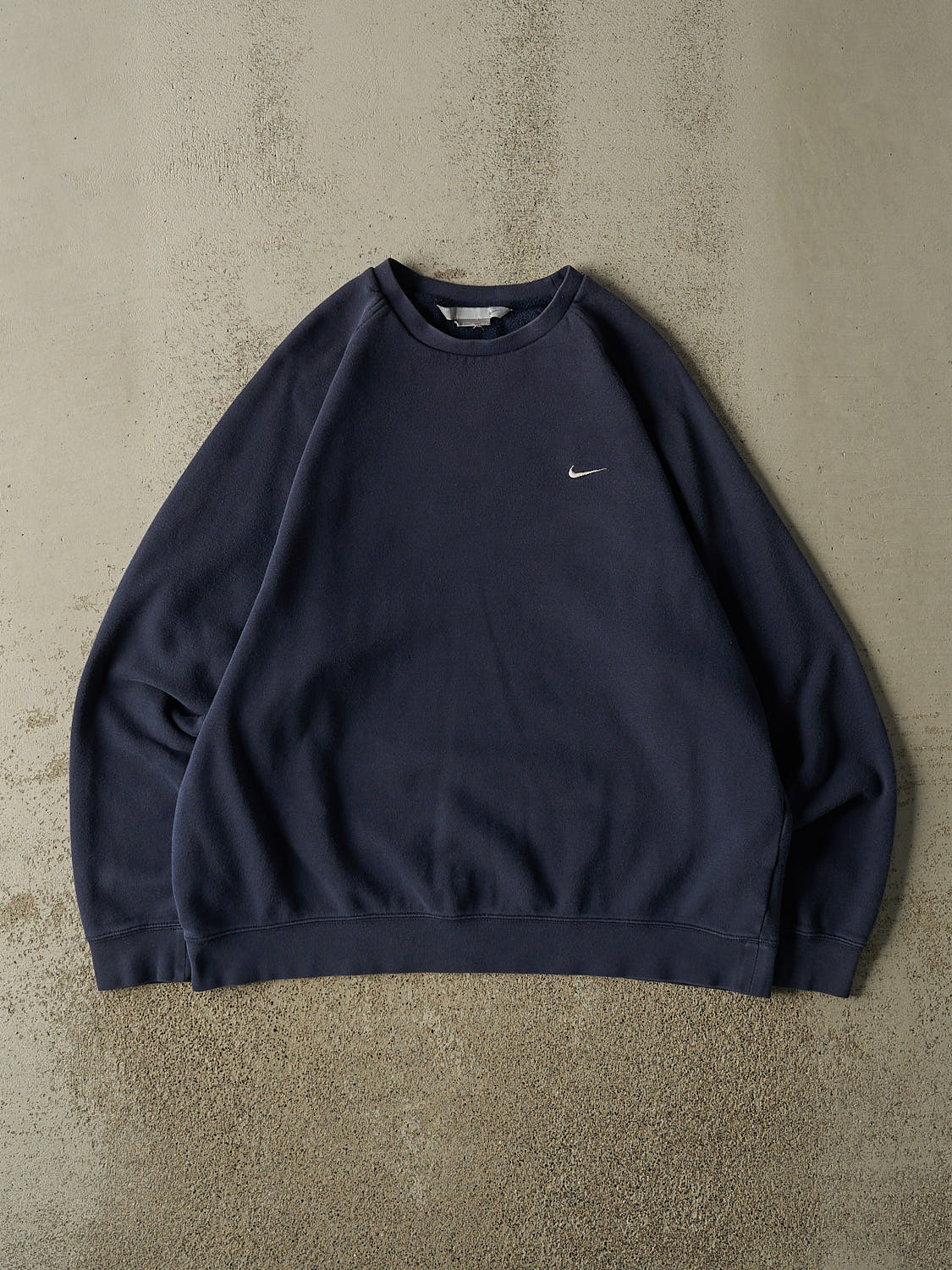 Vintage Y2K Navy Blue Nike Crewneck (XL)