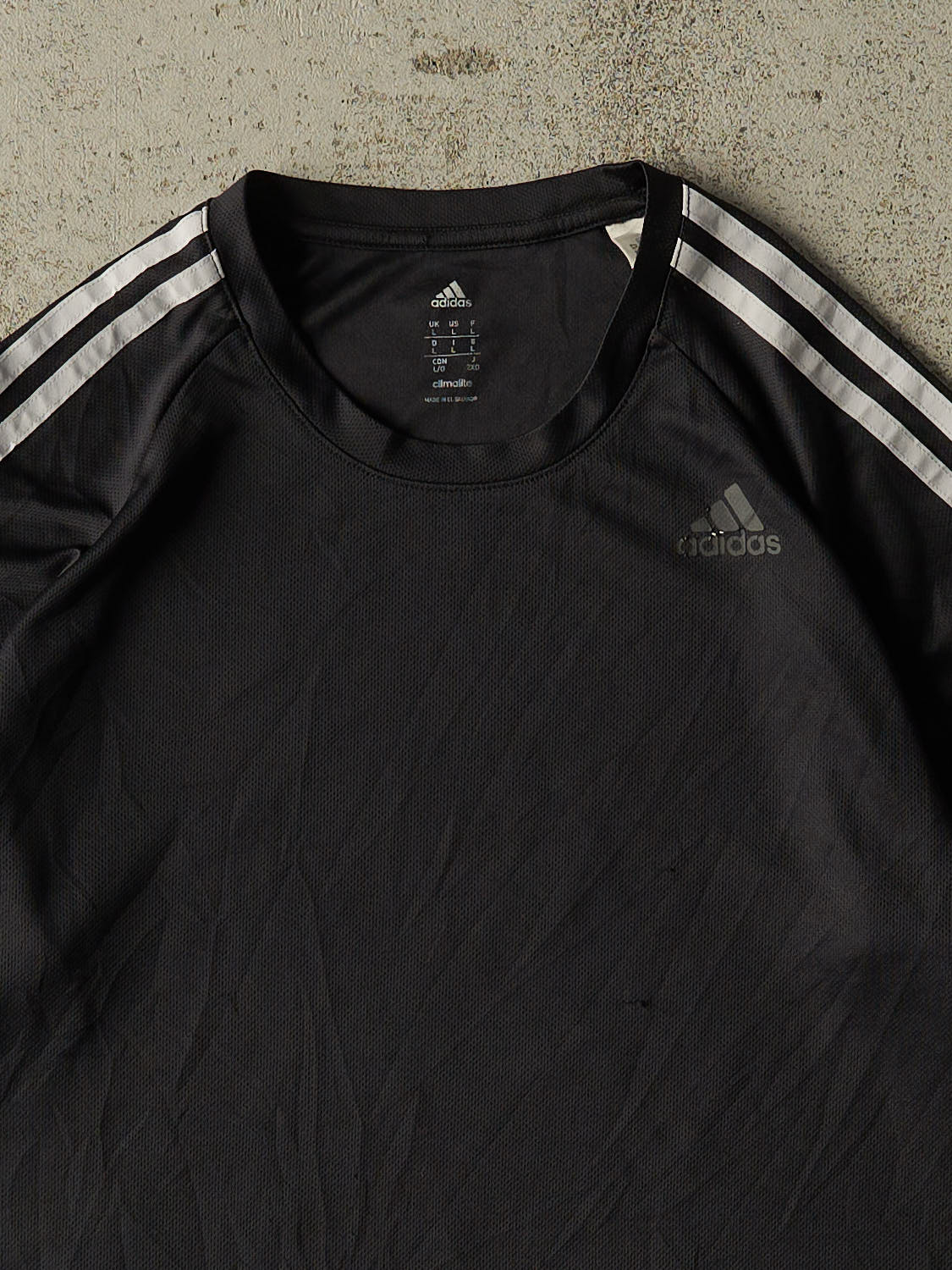 Vintage Y2K Black Adidas Jersey (M)