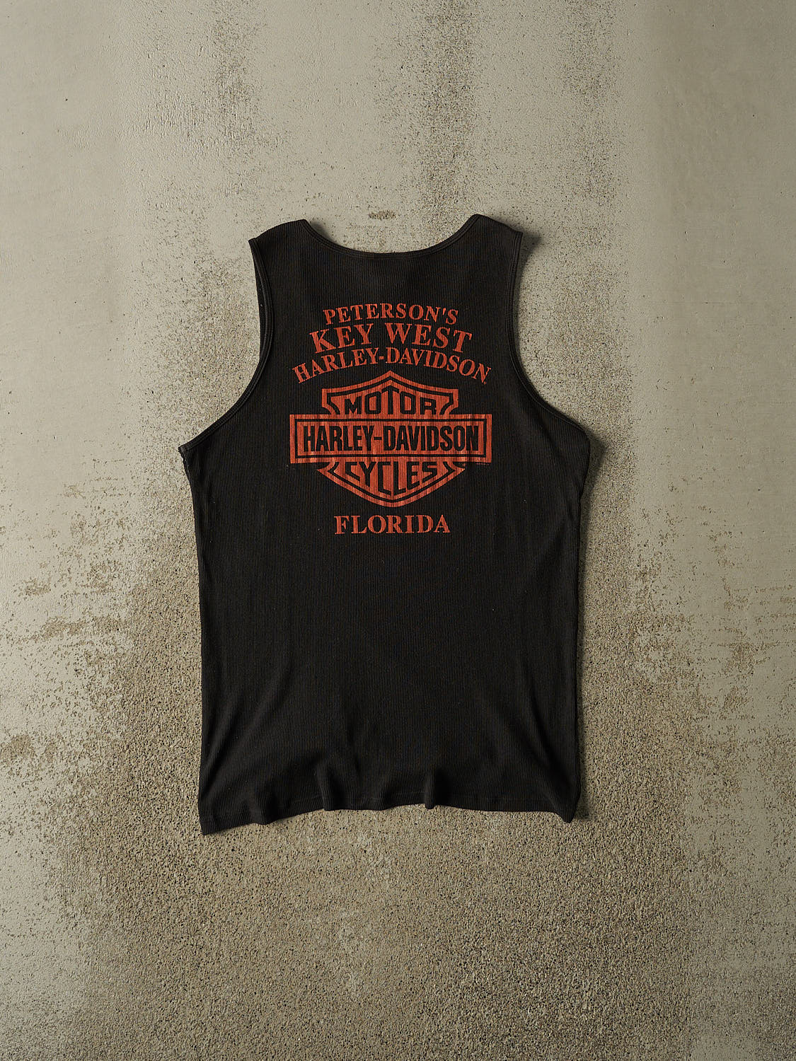 Vintage 14' Black Harley Davidson Florida Tank (M)