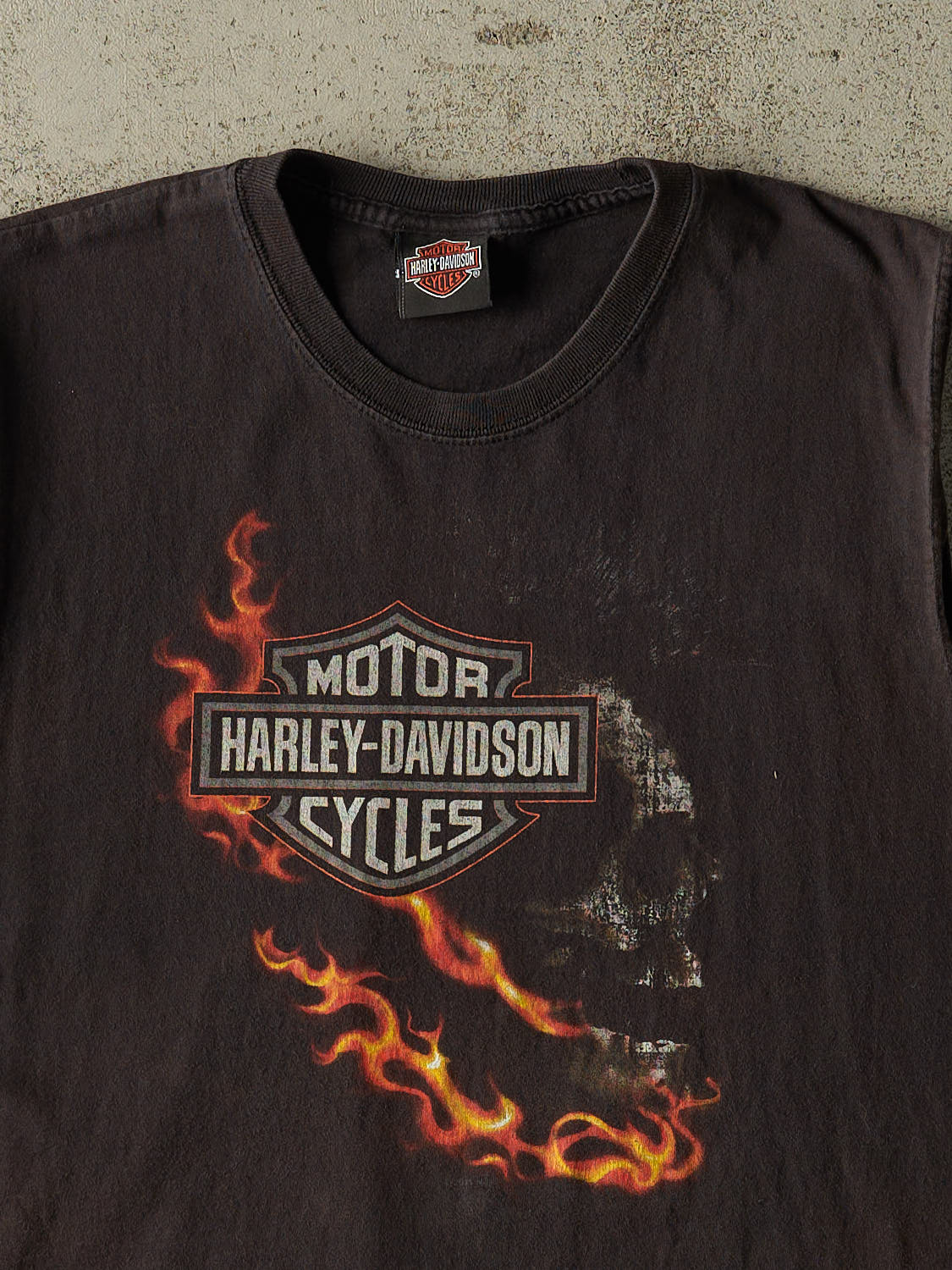 Vintage 11' Faded Black Harley Davidson Kitchener Tank (M/L)
