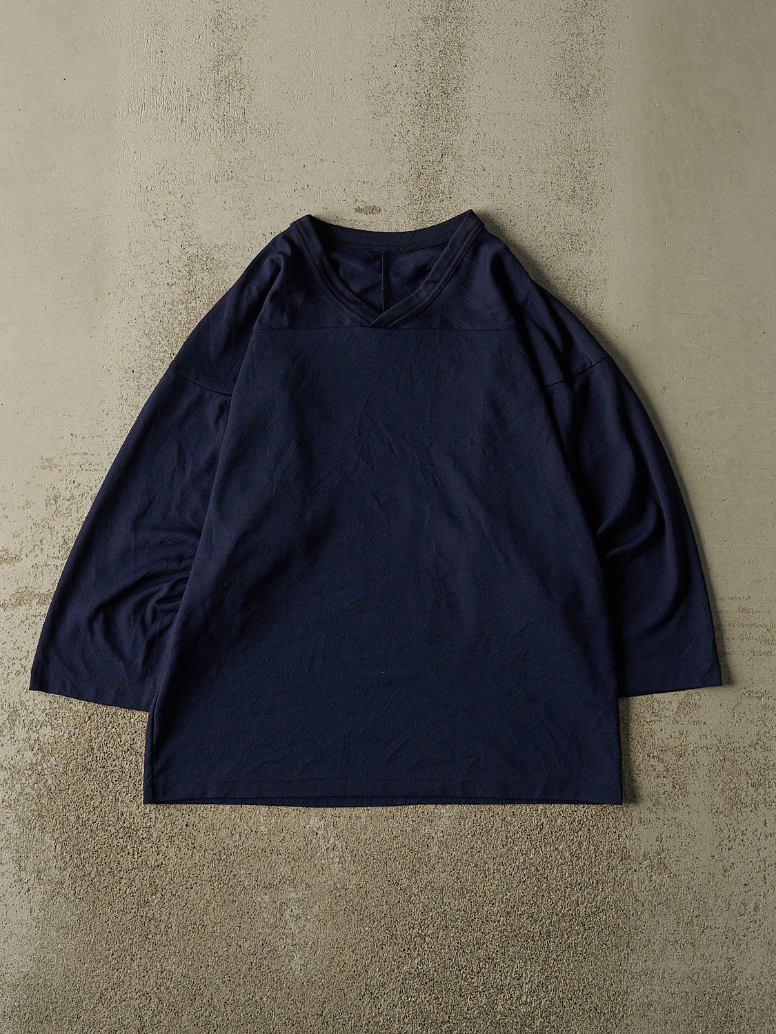 Vintage 90s Navy Blue CCM Blank Hockey Jersey (M/L)