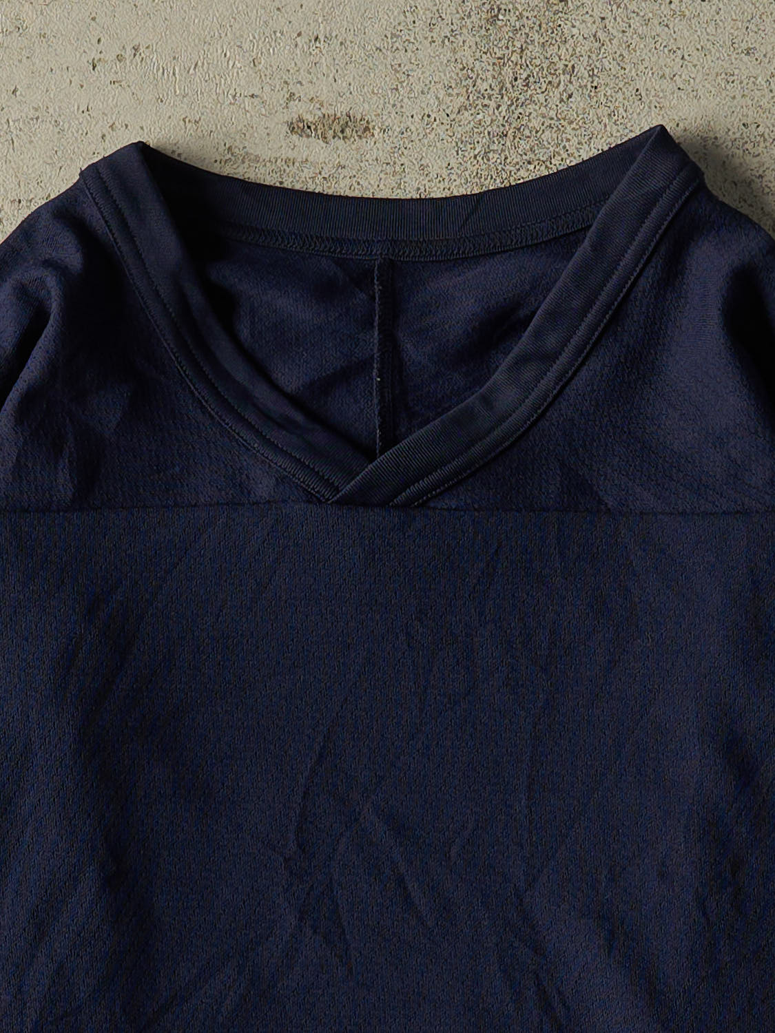 Vintage 90s Navy Blue CCM Blank Hockey Jersey (M/L)