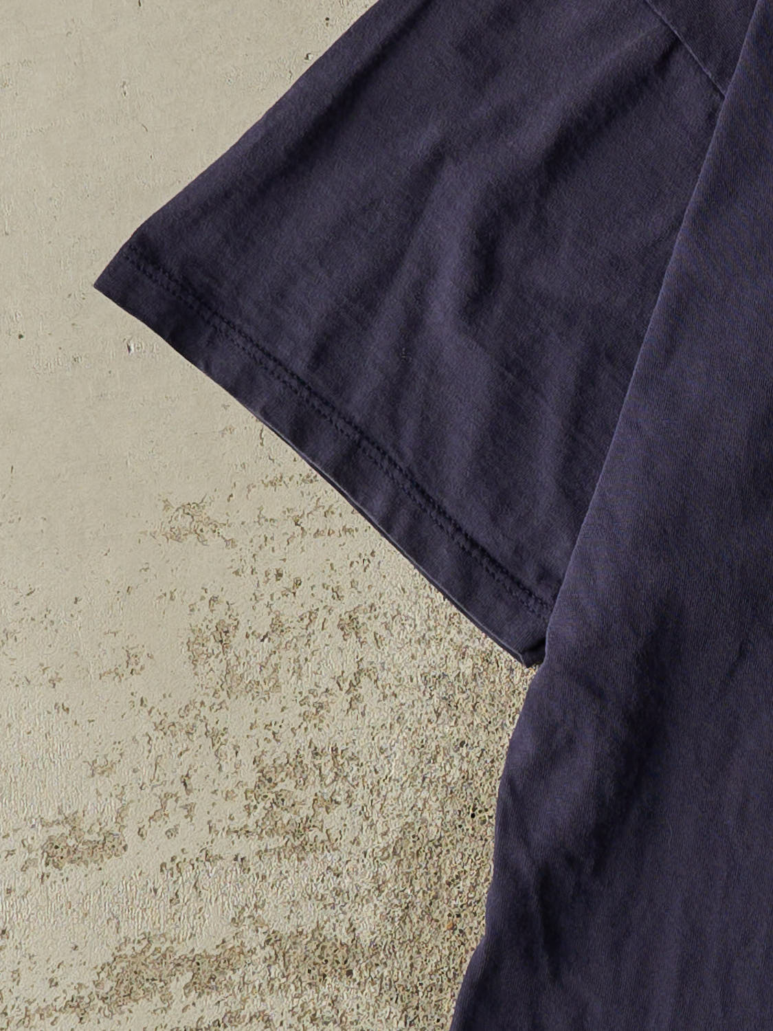 Vintage 90s Navy Blue Russell Athletic Blank Tee (L/XL)