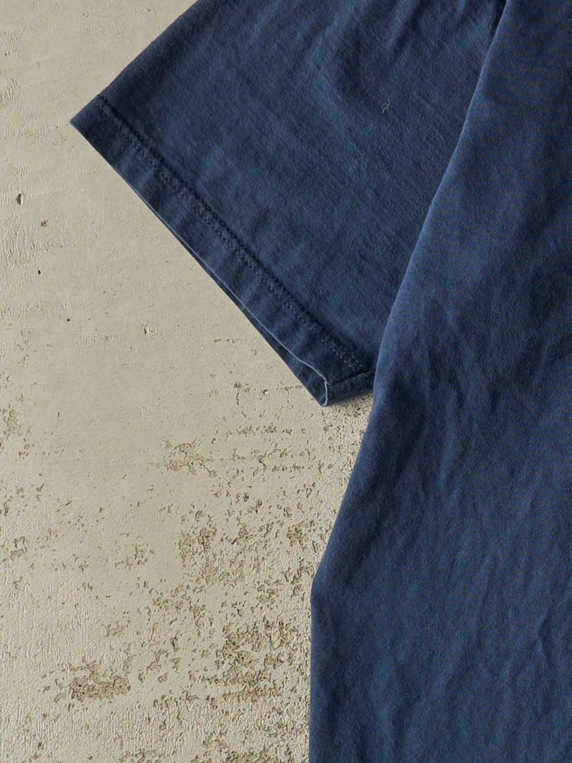 Vintage 90s Blue Russell Athletic Blank Pocket Tee (L/XL)