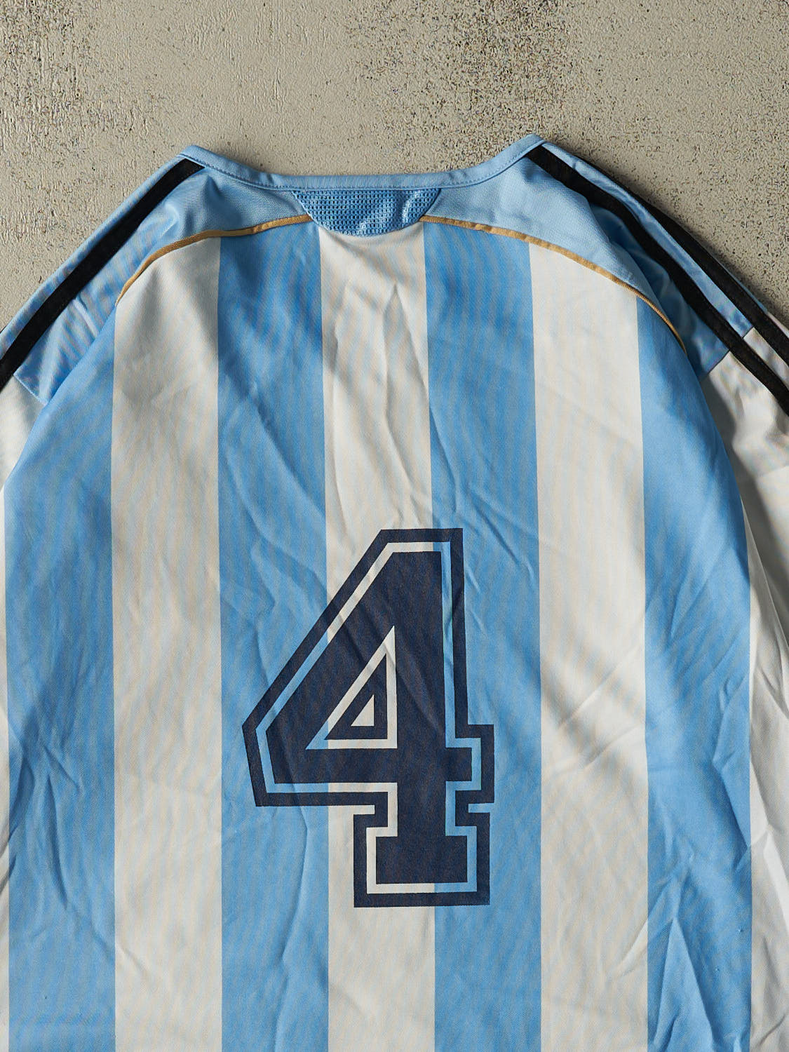 Vintage Y2K Baby Blue Argentina Soccer Jersey (XL)